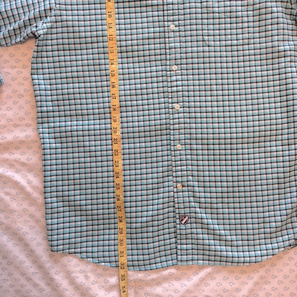 Daniel Cremieux Men’s Blue Checkered Button Up XLT Shirt - Picture 3 of 5